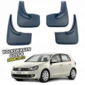 Бризковики для Volkswagen Golf 6 2008-2012 Хетчбек   Бризковики для Volkswagen Golf 6 2008-2012 Хетчбек